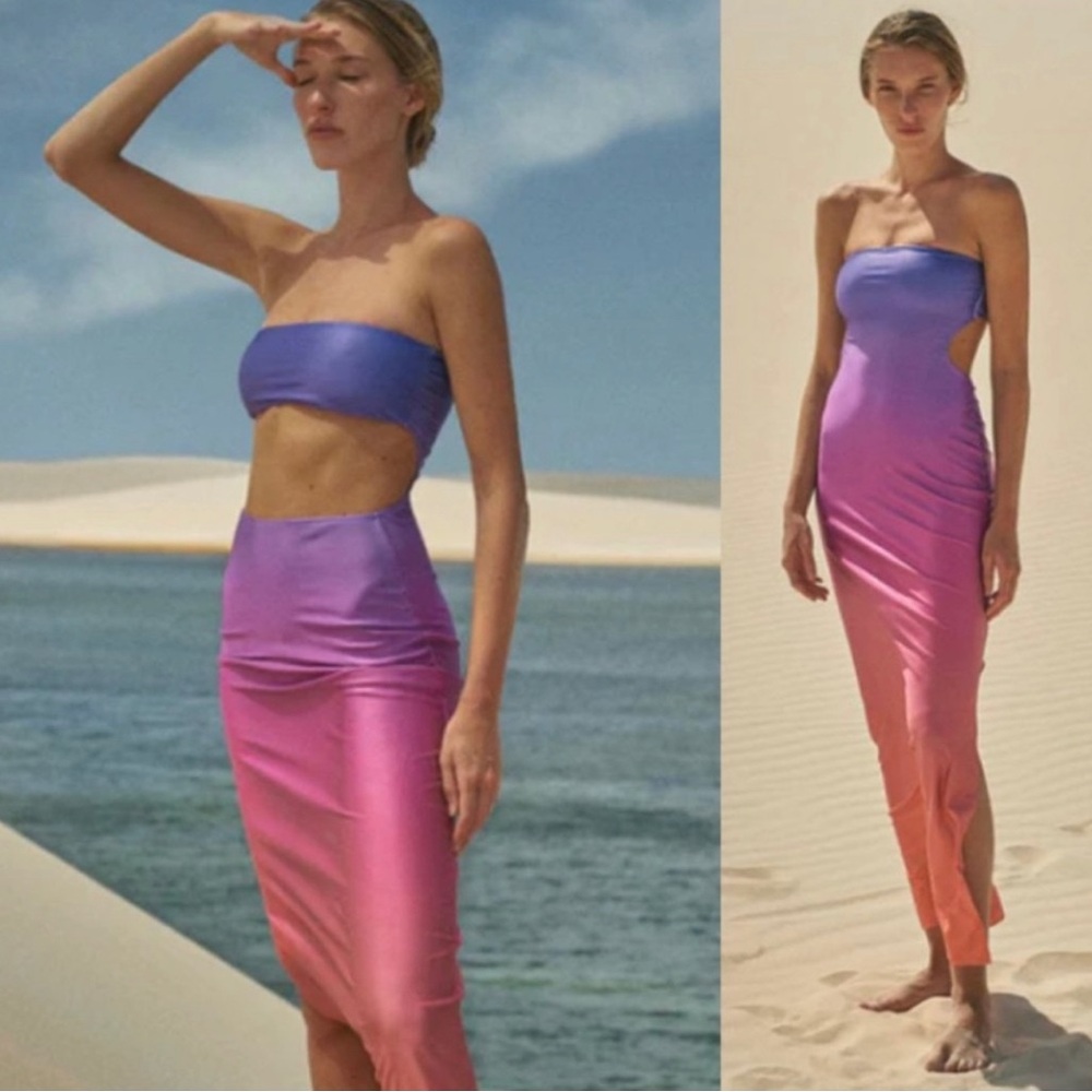 Baobab strapless reversible dress
